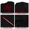Runcati Mens Medieval Crusader Knights Tunic Renaissance Warrior Templar Cosplay