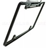 BLACK LICENSE PLATE FRAME WITH IR NIGHT VISION COLOR FRONT