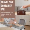 DEMORA Small Travel Containers Plastic Jars with Lids for Creams,