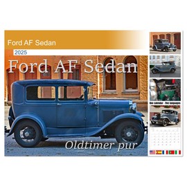 Ford AF Sedan (Monthly Wall Calendar 2025 16.5" x 23.4" (open)), CALVENDO 14 Month Calendar