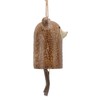 Rustic Hanging Animal Wind Chimes Resin Hand Made Natural Garden