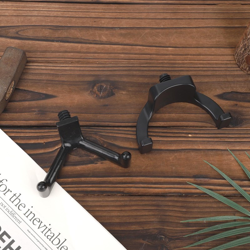 lasuroa 2pcs Storage Shed Hooks for Suncast, Black V and
