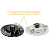 KastLite Post Top Fitter Hardware Kit | Clear Outdoor Post