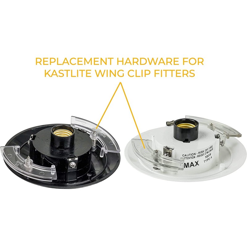 KastLite Post Top Fitter Hardware Kit | Clear Outdoor Post
