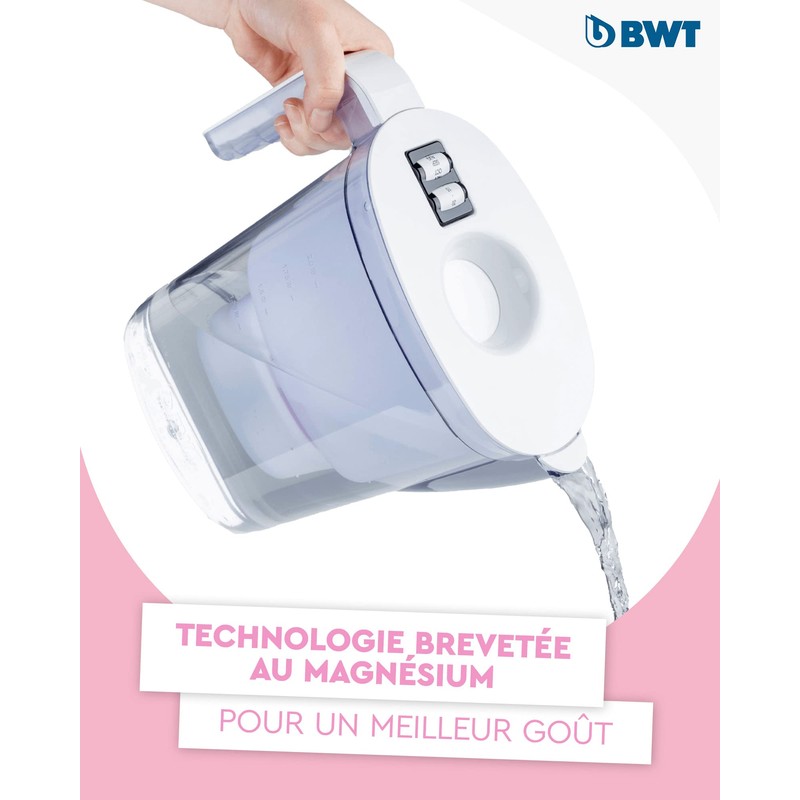 BWT – Life – Water Filter Jug 2.6 Litres –