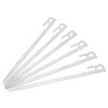 6pcs 420 Stainless Steel Canopy Tent Stakes Thickened High Hardness