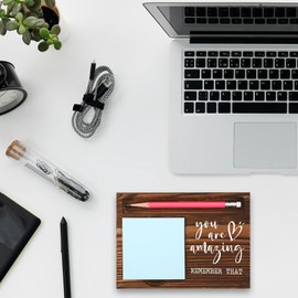 You are Enough Motivational Gift for Best Friend, Appreciation Thank You Gifts for Women Men Teacher Employee, Retirement Birthday Farewell Cheer Up Hard Time Recognition Note Holder MT16