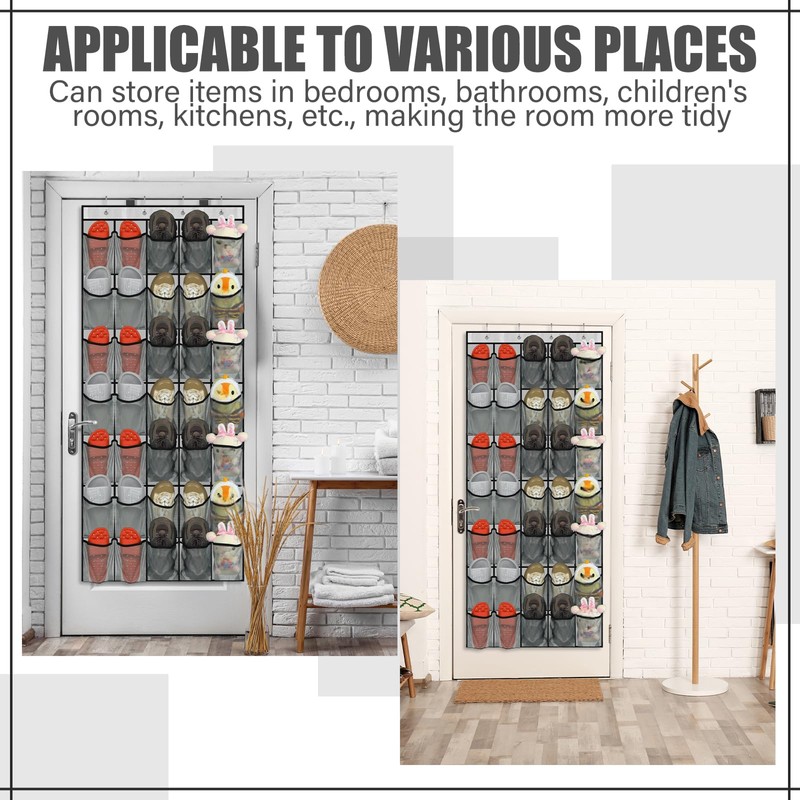 Windyun 2 Pcs 70 Large over The Door Shoe Organizer