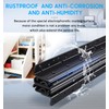 REGUDA Undermount Heavy Duty Drawer Slides Rail Bottom Mounted Full