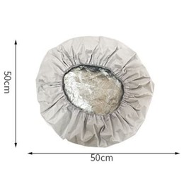 Riloer Heated Car Steering Wheel Cover Steering Wheel Cover Steering Wheel Sun Shade Double Cloth Reflective Sunlight Sun Shade