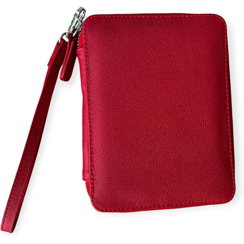 PERRÉ Porta Pasaporte Zipport Piel Genuina (2 Pasaportes, Personalizado)
