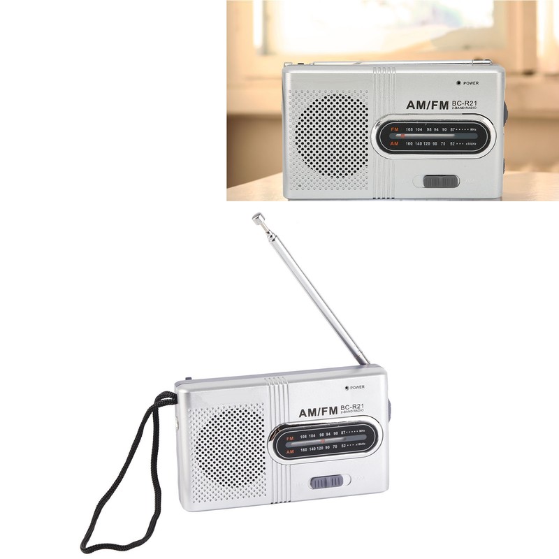 AM FM Radio Long 5W Speaker Lasting Portable Pocket Transistor