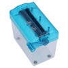 Small Paper Shredder, Hand Shredder Portable Premium Material Fully Transparent