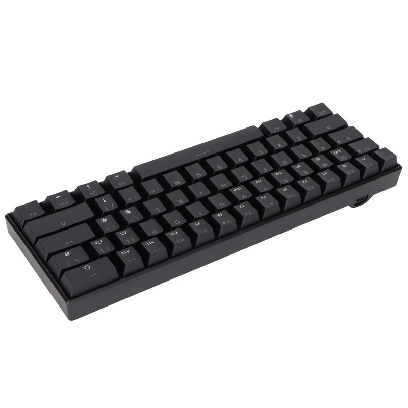 Mechanical Keyboard 61 Keys Three Modes Support Wireless Portable Ergonomic