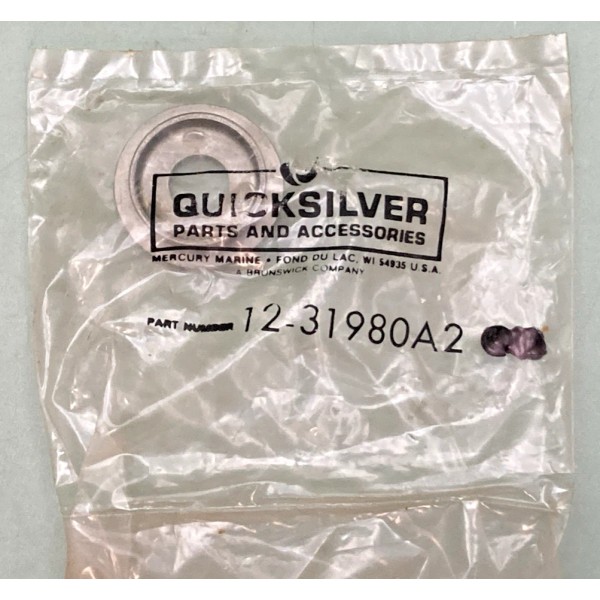 Mercury NEW GENUINE MERCURY 12-31980A2 CUPPED WASHER