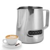 Milk Frother Cup 600ml Short Mouth Spout Milk Frothing Pitcher