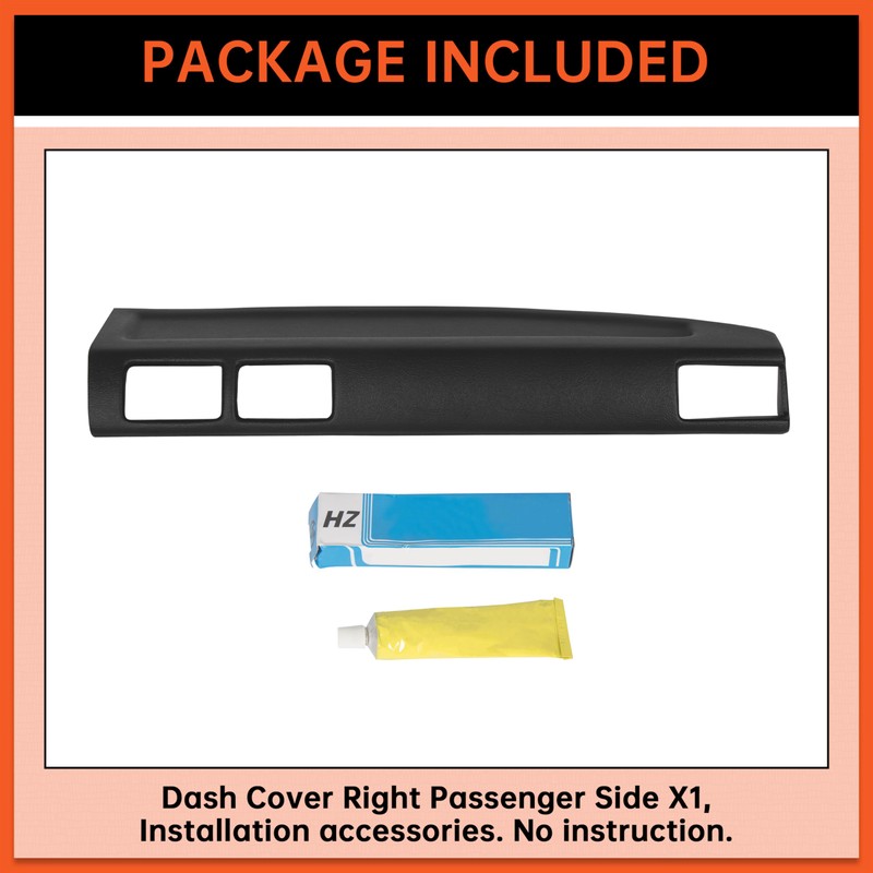 ECOTRIC Dash Pad Cover Compatible with 1984-1986 Toyota 4 Runner