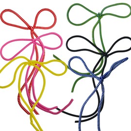 PULSATEX 6 Color Cat String Toys Set, Durable for Interactive Games for Swatting, Biting, Hunting, and Active Healthy Play Interactive Cat Toys Indoor Cats