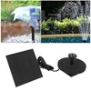 Solar Water Fountain Pump Outdoor Small Submersible Bird Bath Fountain
