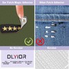 Patch Magic Adhesive, Washable Double-Sided Glue for Iron On Patches