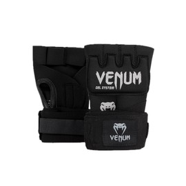 Venum, Kontact Gel Quick Wraps, Men's, L, Black/Silver