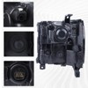 Duolctrams Chrome HID/Xenon LED DRL Projector Headlight Assembly Compatible with