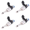 Slakerbe 4PCS Fuel Injectors Replacement Fit for 2012-2018 HyundaiAccentVeloster KiaRio