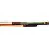 Carbon Fiber 1/4 Violin Bow, Green, Ebony Frog