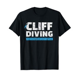 Cliff Diving Jumping Lovers Cliff Diver T-Shirt