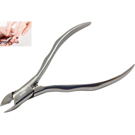 AFTREN Professional Cuticle Nipper Built-in Compression Spring Straight, Sharp and Precise Blade J2 Stainless Steel Cuticle Nipper Cuticle Scissors
