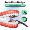 SOMETHING NICE Floss Picks - Minty Fresh Twin Floss for