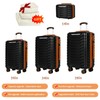 UUH Expandable Luggage Sets 9pcs/8pcs/7pcs/4pcs/3pcs Suitcase Sets With Water-Proof and