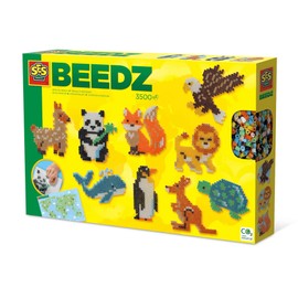 Iron-On Beads Animals from All Over the World Various Colours