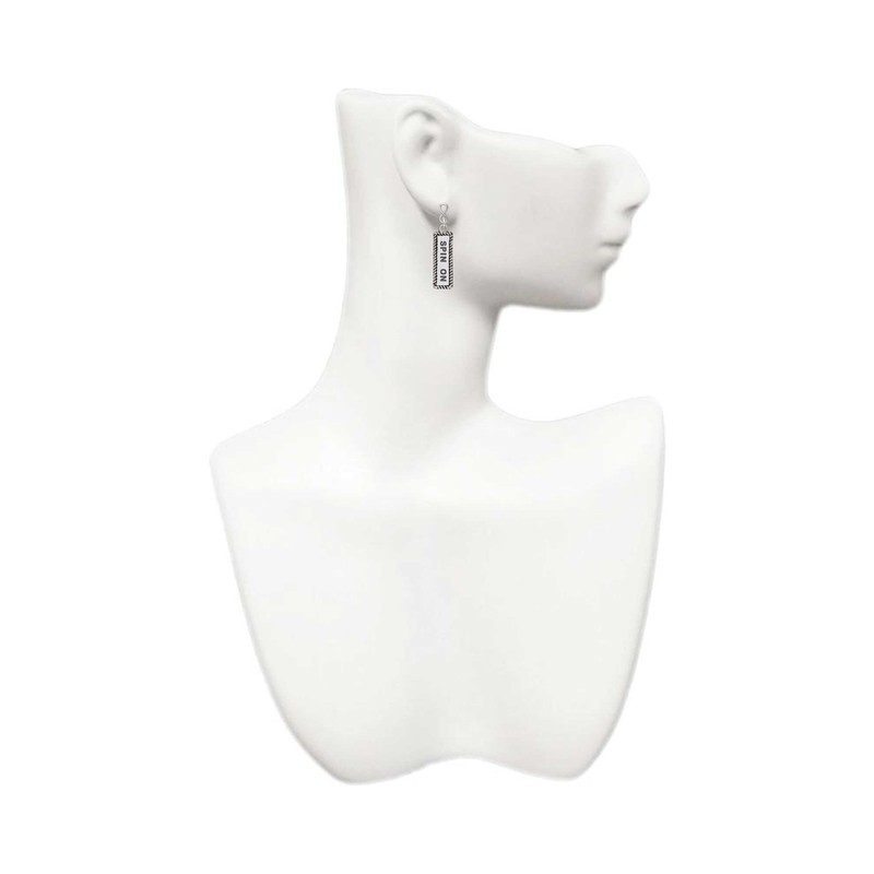 Delight Jewelry Silvertone Spin On Silvertone Infinity Post Earrings
