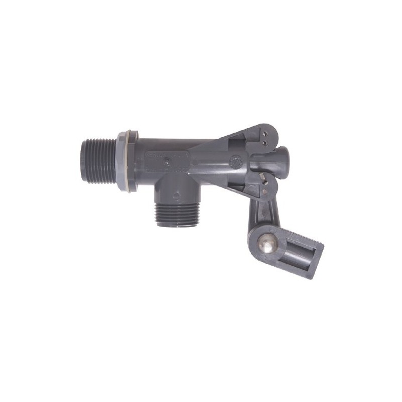 Kerick Valve PT100SS PVC Float Valve, Tank Mount, 60 gpm