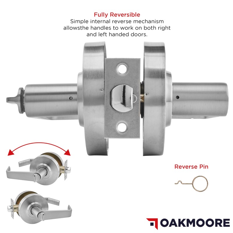 Keyed Entry Commercial Door Handle | Heavy Duty Commercial Door