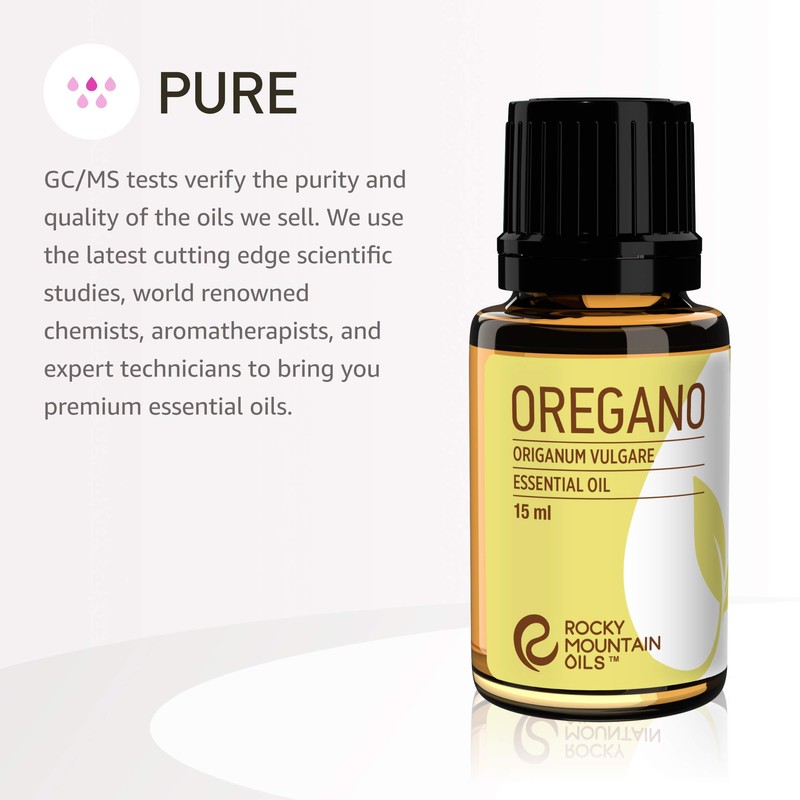 Rocky Mountain Oils Oregano Essential Oil 15 ml - Essential