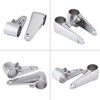 Chrome Motorcycle Headlight Side Mounting Front Fork Bracket for 35mm‑41mm