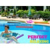 Chochkees Brown Floating Pool Noodles Foam Tube 2-Pack, Thick Hollow