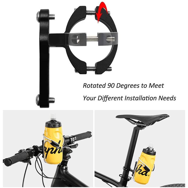 PLATTBK Universal MTB Bottle Holder Adapter Bicycle Replacement Bottle Holder