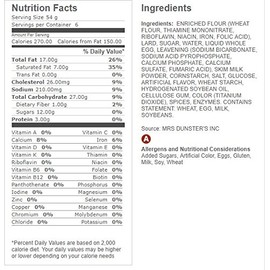 Mrs Dunsters Donuts - 2 Pack (Sugared Crescents)