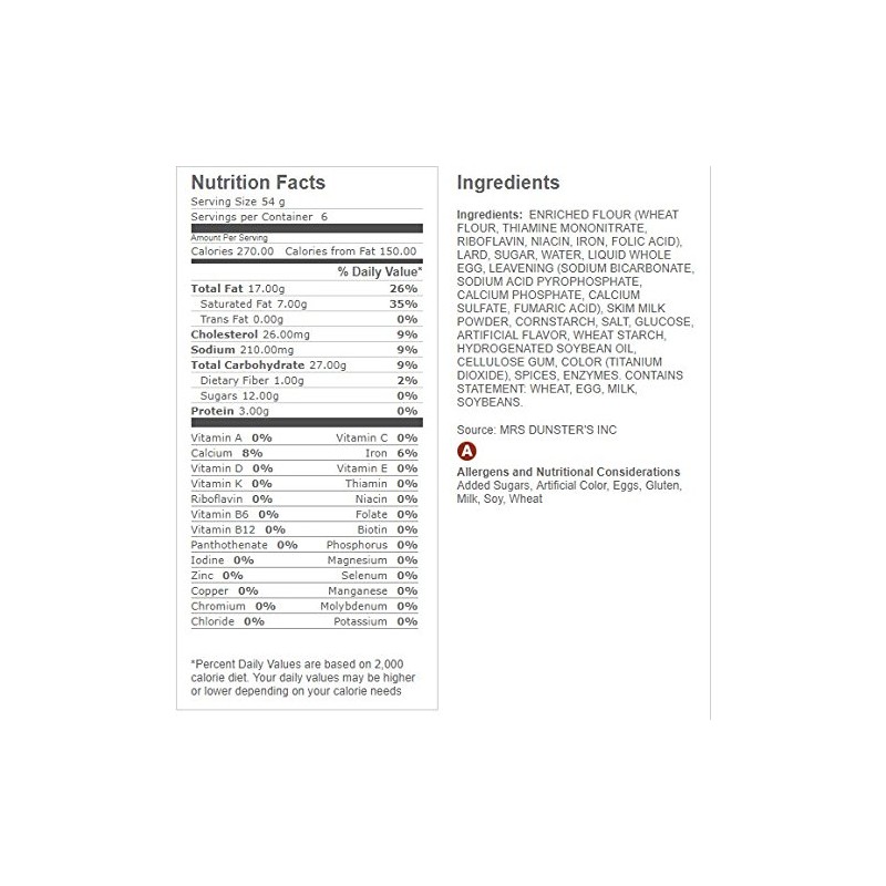 Mrs Dunsters Donuts - 2 Pack (Sugared Crescents)