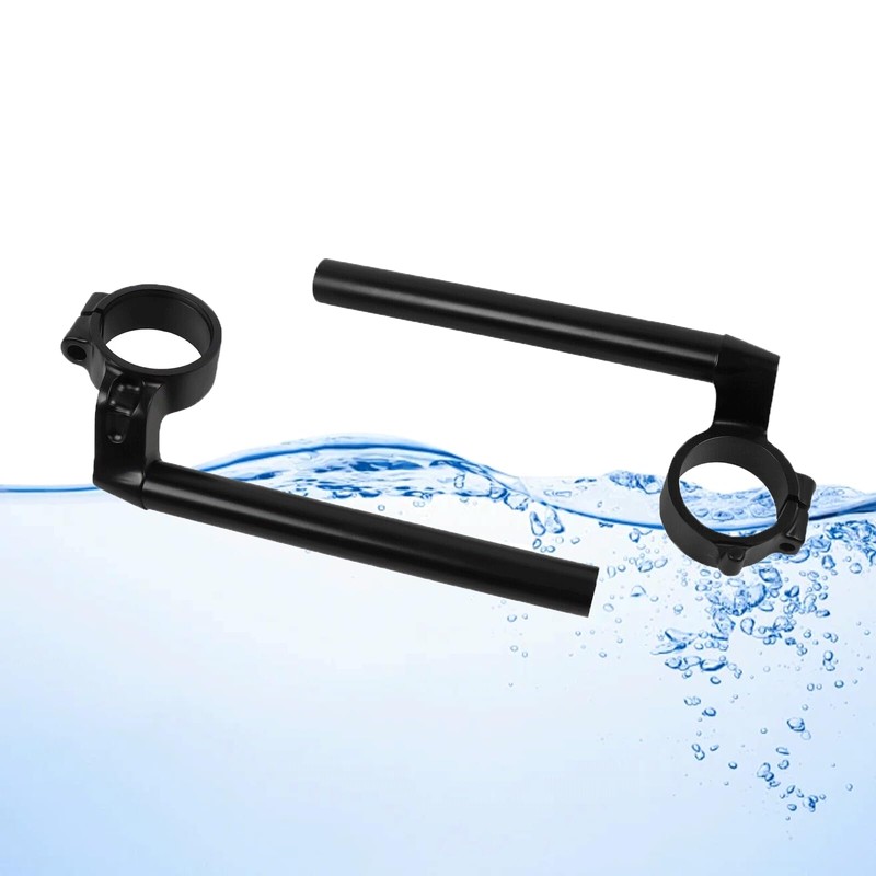 WORLDMOTOP Motorcycle 48mm Fork Clip-On Handlebars 7/8" Clip On Tube