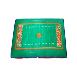 StadiumSpot Clemson Pillow Dog Bed, SM/MED