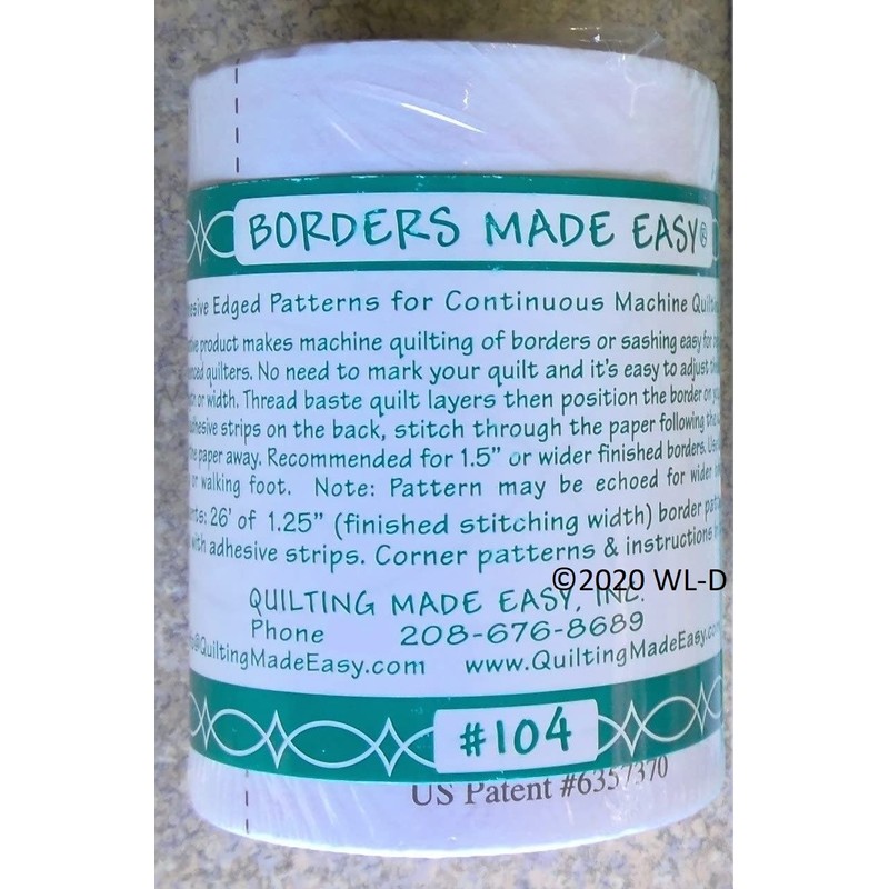 BORDERS MADE EASY #104