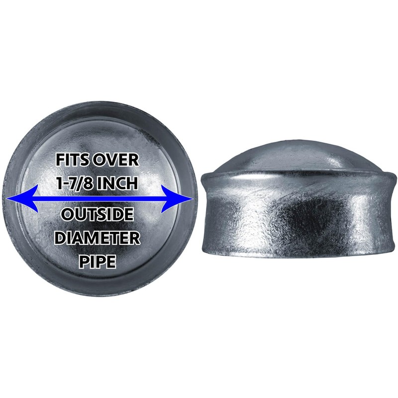 1-7/8" Chain Link Fence Post Cap - Use for 1-7/8"