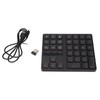 Wireless Number Pad with 35 Keys 2.4G Quiet USB Numeric