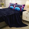 Helloosuu 5PCS Gaming Comforter Sets Twin,Gaming Bedding Set for Boys