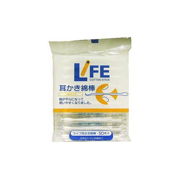 Peace Medicine Life Ear Sharpened Cotton Swabs, Pack of 50