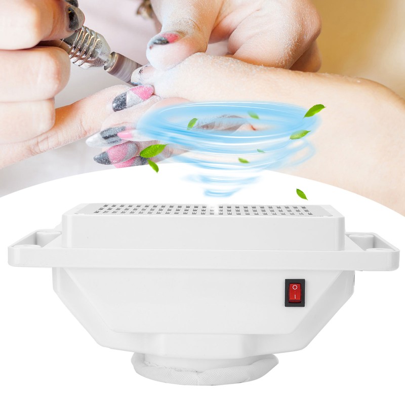 6W Nail Dust Collector Quiet Desk Vacuum Cleaner Powerful Manicure